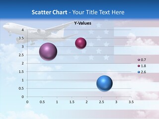 Clouds Arrival Airport PowerPoint Template