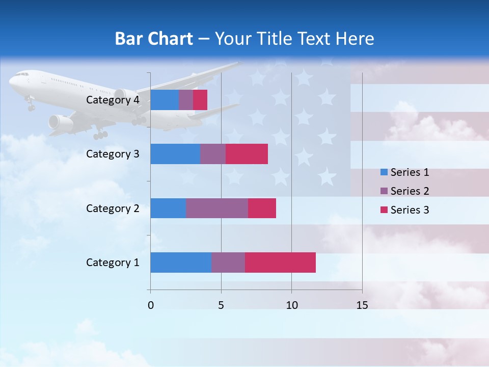 Clouds Arrival Airport PowerPoint Template