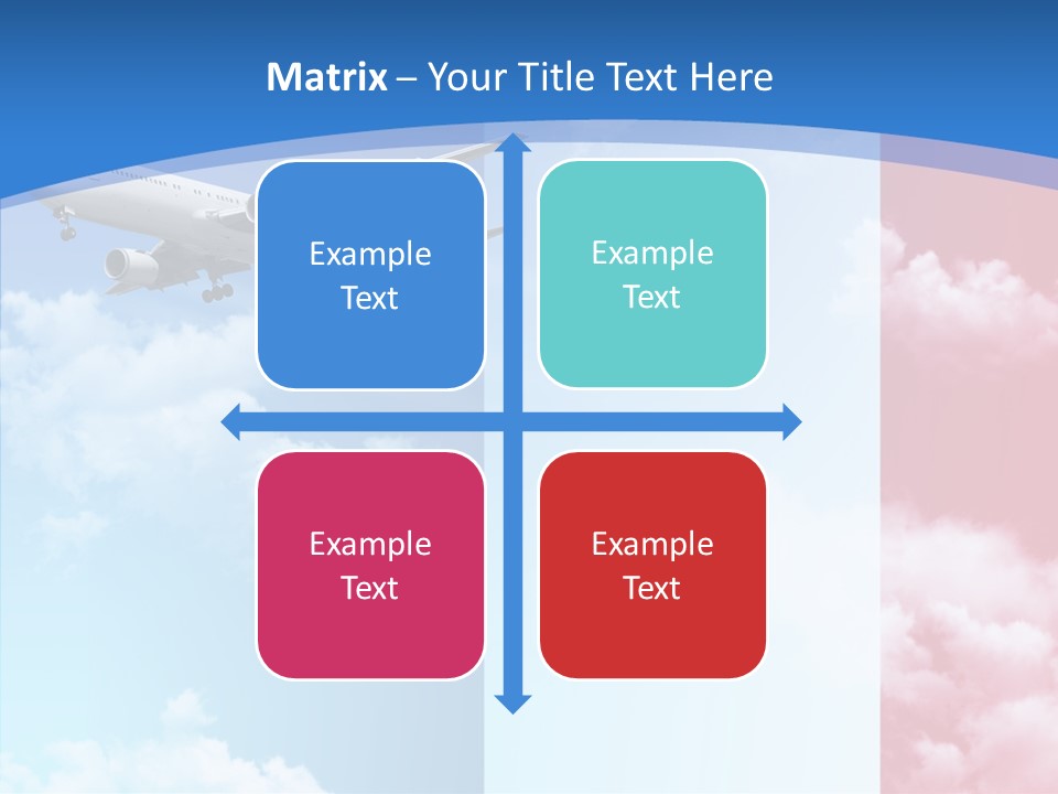 Journey Takeoff Air PowerPoint Template