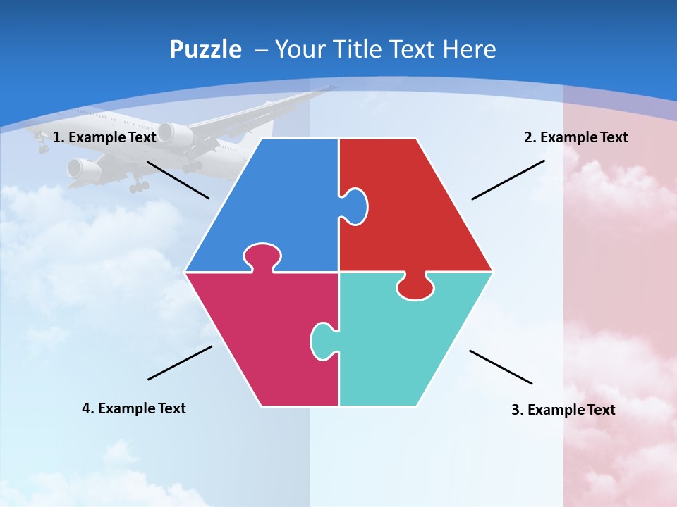 Journey Takeoff Air PowerPoint Template