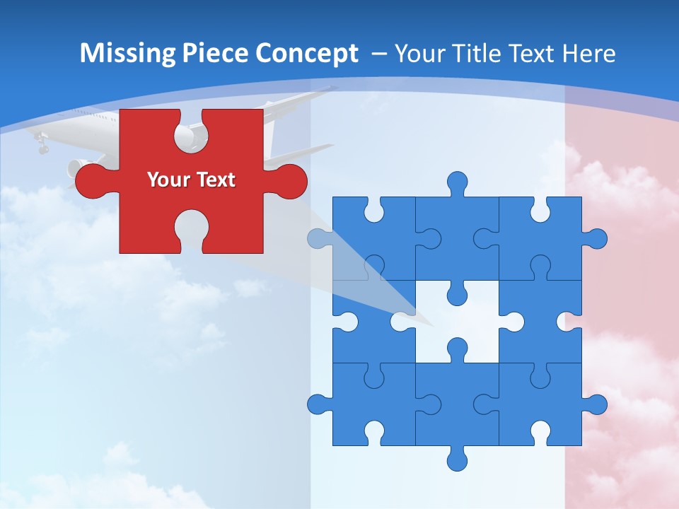 Journey Takeoff Air PowerPoint Template