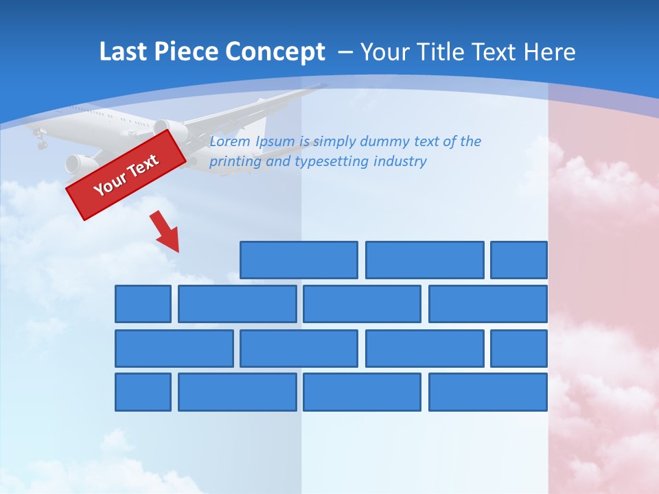 Journey Takeoff Air PowerPoint Template