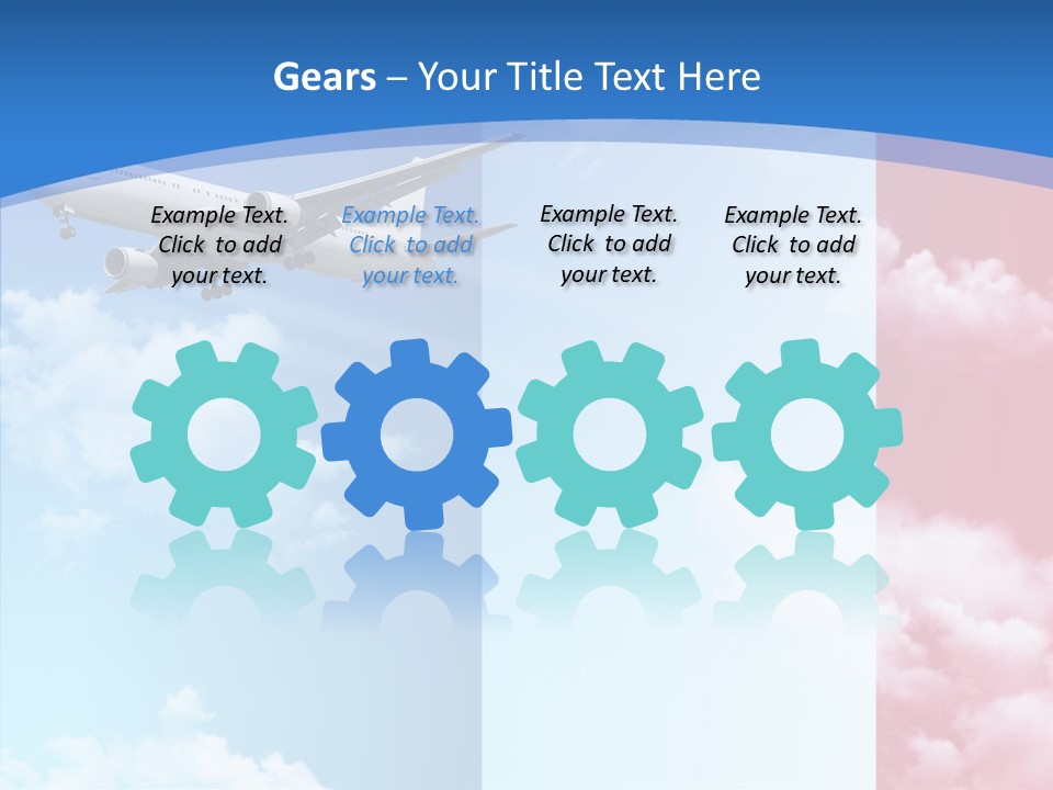 Journey Takeoff Air PowerPoint Template