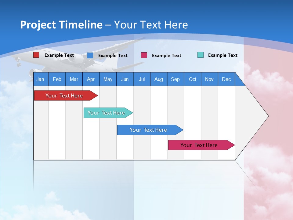 Journey Takeoff Air PowerPoint Template