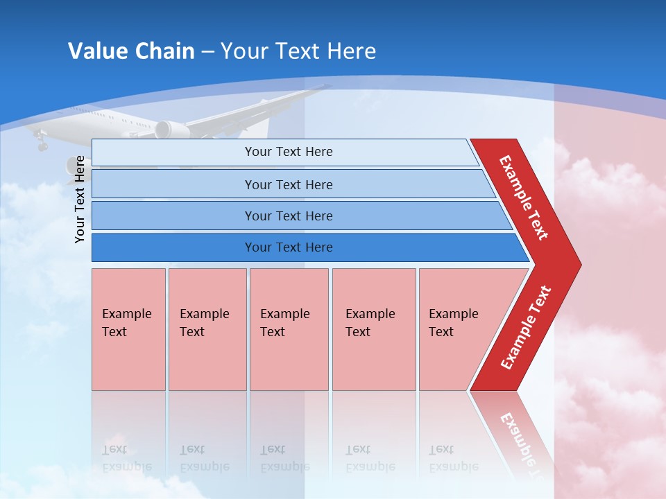 Journey Takeoff Air PowerPoint Template