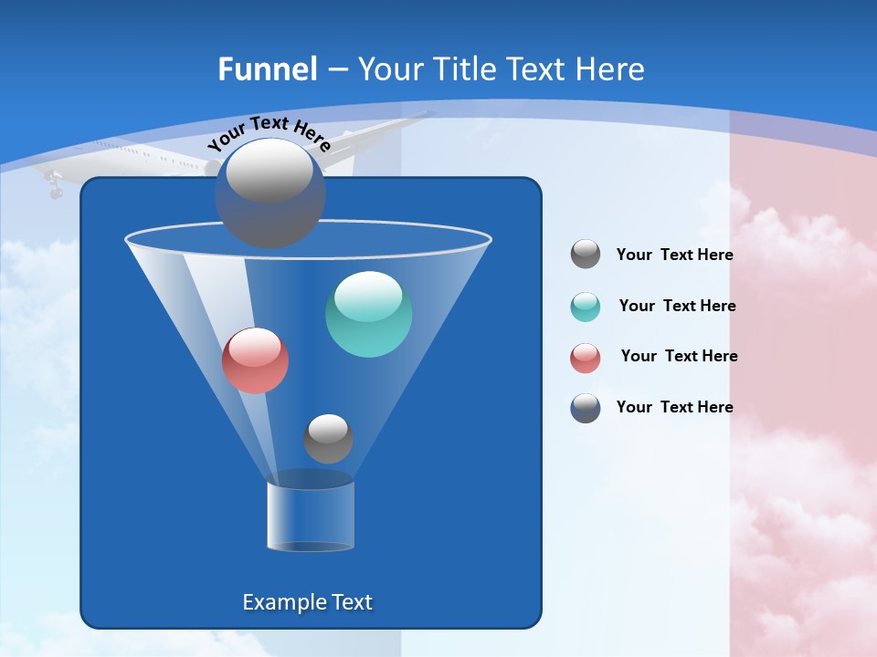 Journey Takeoff Air PowerPoint Template