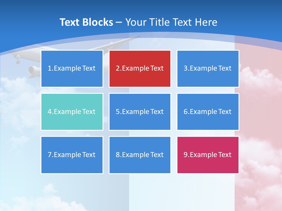 Journey Takeoff Air PowerPoint Template
