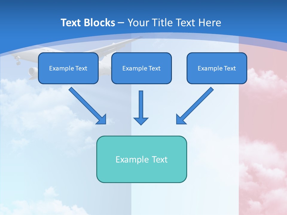 Journey Takeoff Air PowerPoint Template