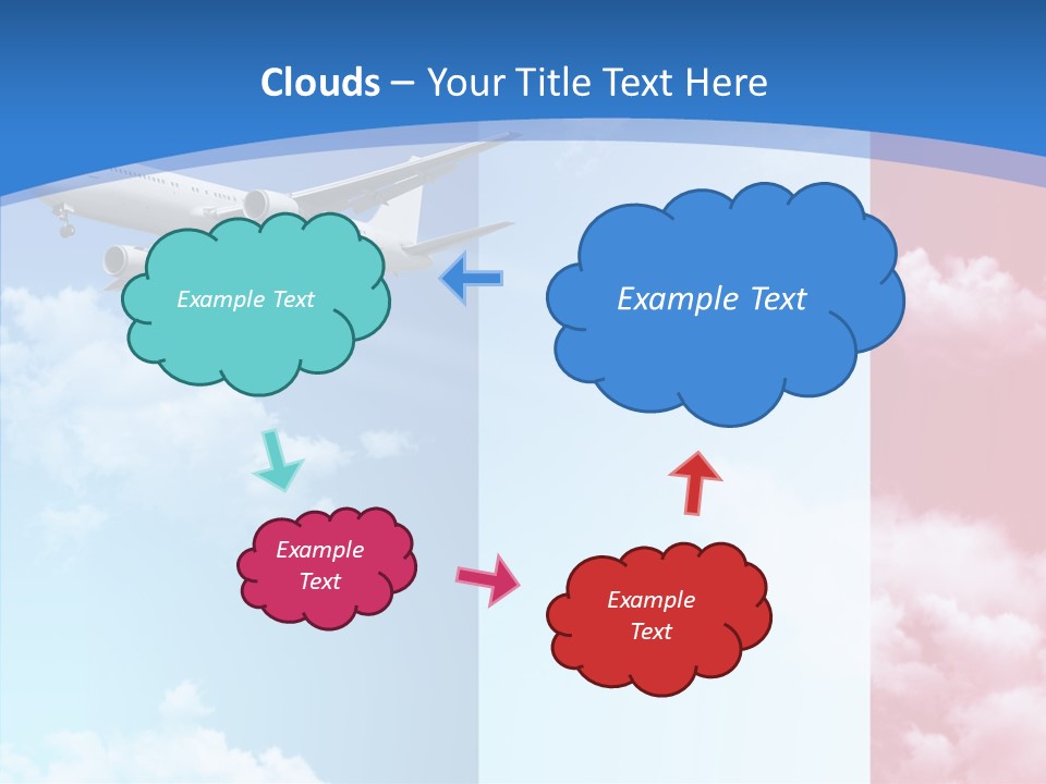 Journey Takeoff Air PowerPoint Template