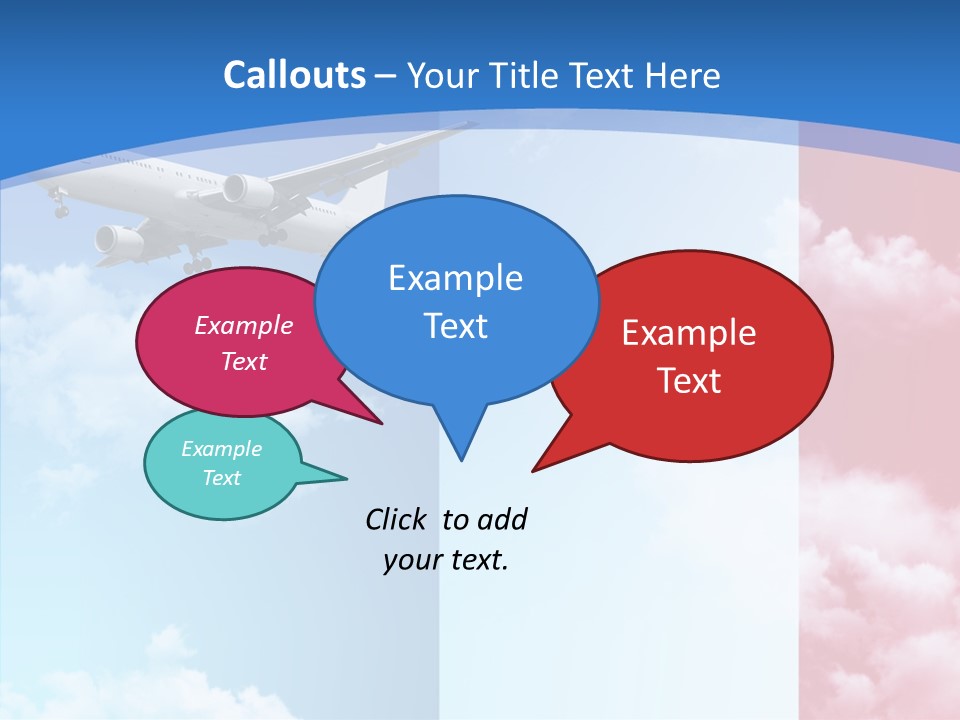 Journey Takeoff Air PowerPoint Template
