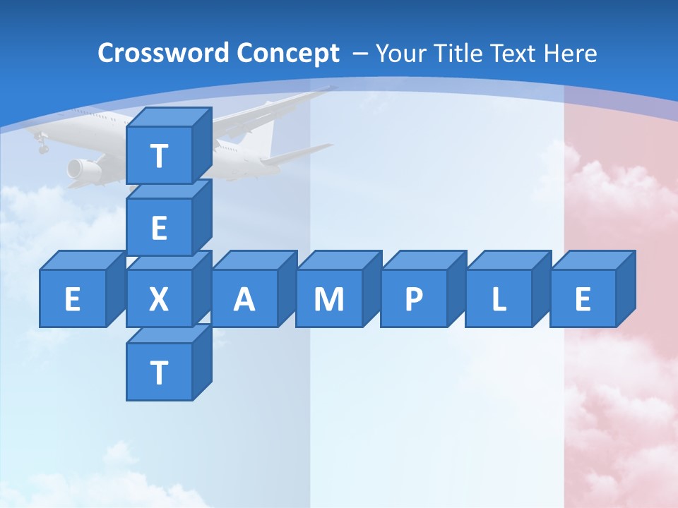 Journey Takeoff Air PowerPoint Template