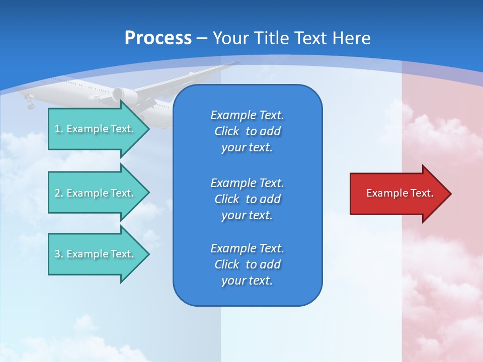 Journey Takeoff Air PowerPoint Template