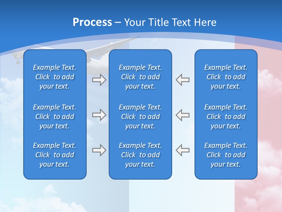 Journey Takeoff Air PowerPoint Template