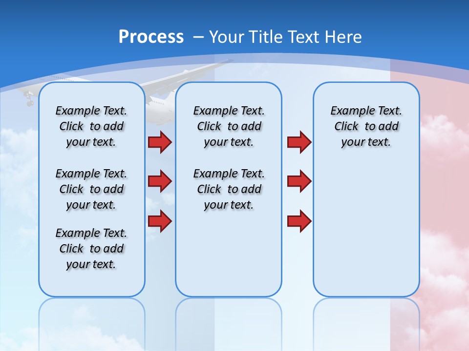 Journey Takeoff Air PowerPoint Template