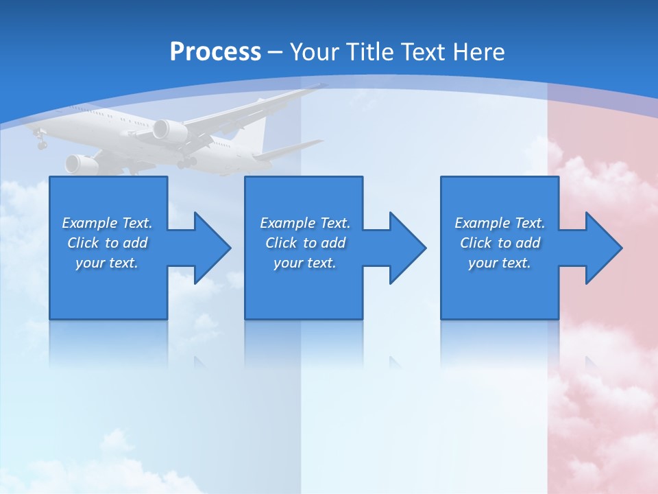 Journey Takeoff Air PowerPoint Template