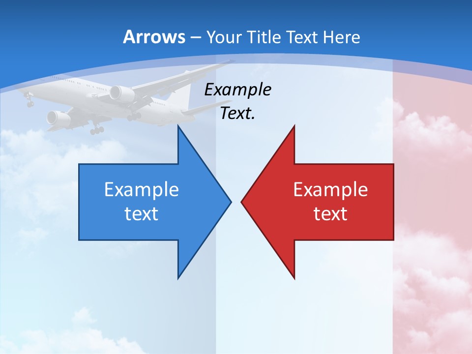 Journey Takeoff Air PowerPoint Template