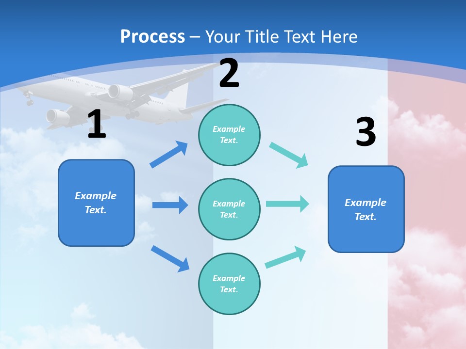 Journey Takeoff Air PowerPoint Template