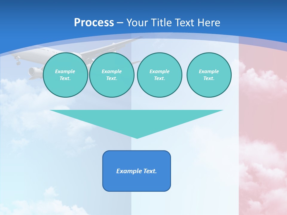 Journey Takeoff Air PowerPoint Template