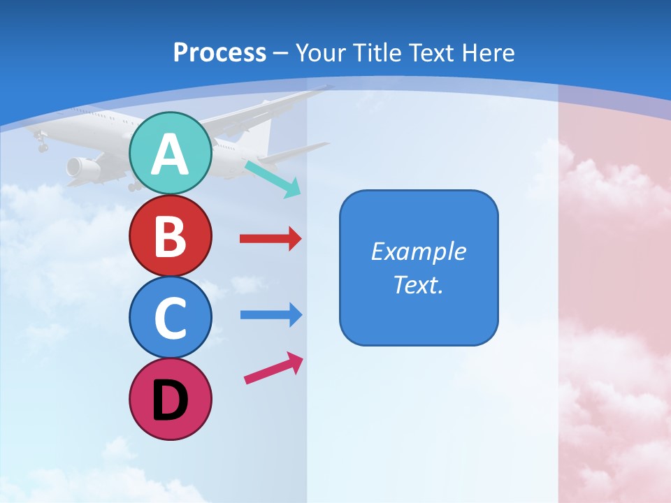 Journey Takeoff Air PowerPoint Template