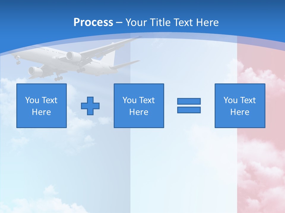 Journey Takeoff Air PowerPoint Template