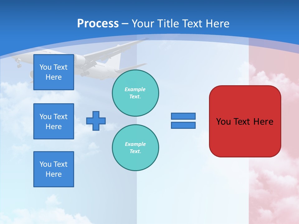 Journey Takeoff Air PowerPoint Template