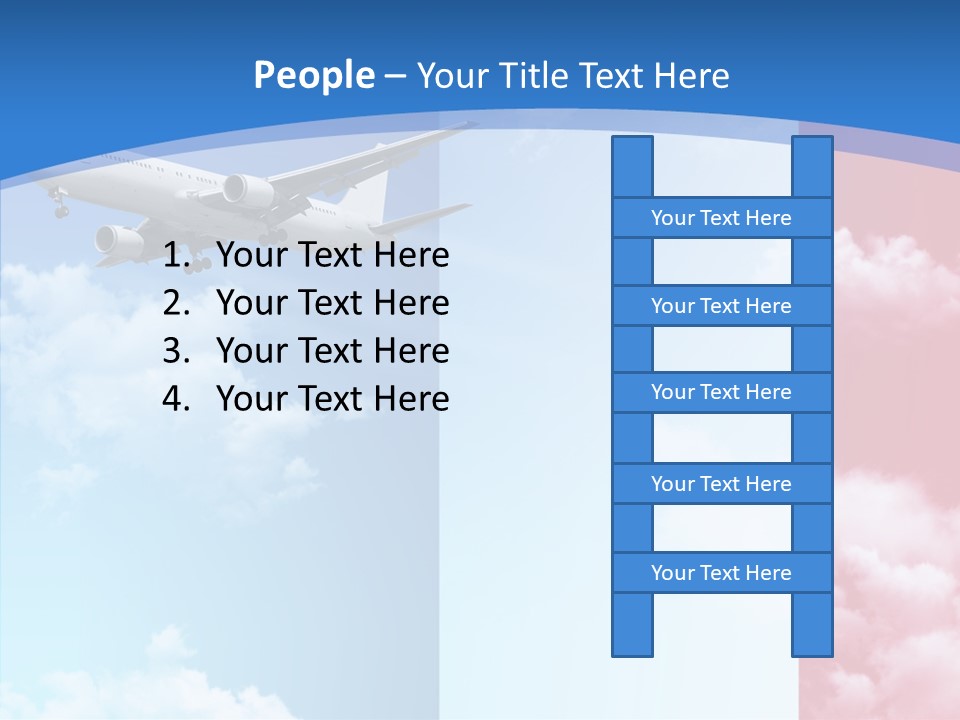 Journey Takeoff Air PowerPoint Template