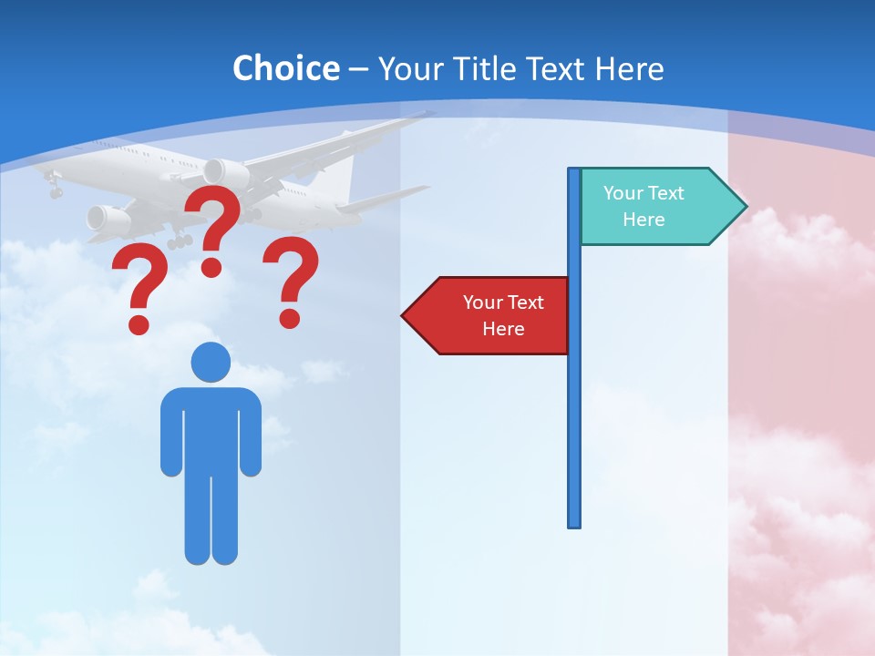 Journey Takeoff Air PowerPoint Template
