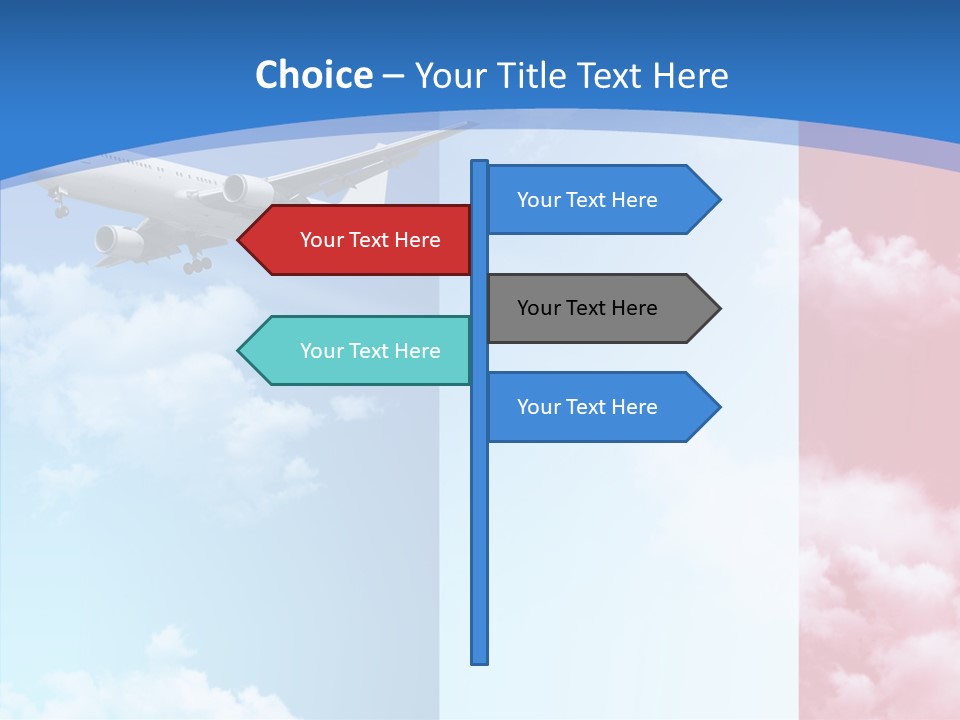 Journey Takeoff Air PowerPoint Template