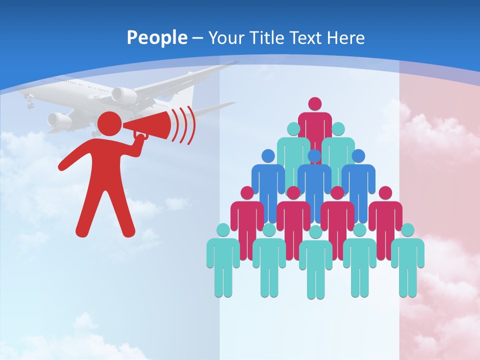 Journey Takeoff Air PowerPoint Template