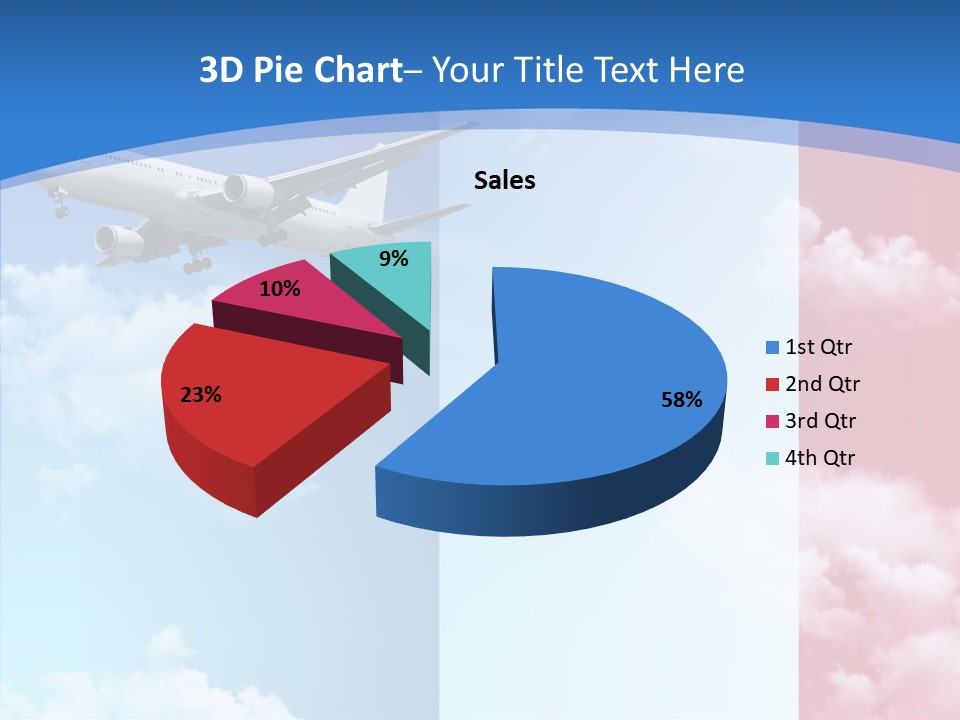 Journey Takeoff Air PowerPoint Template