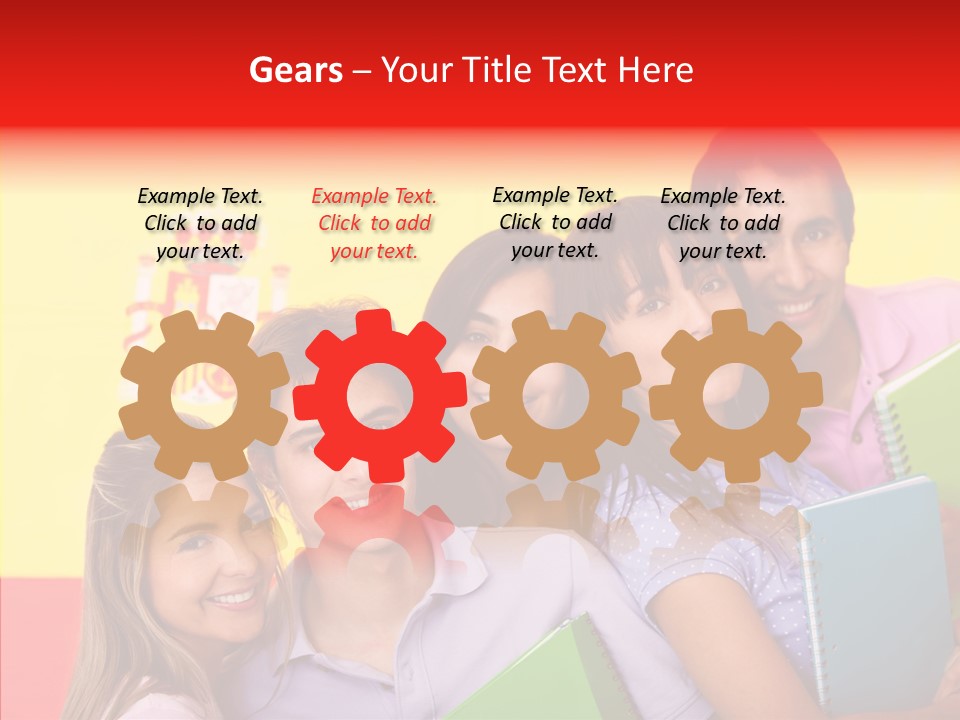 Uni Lifestyle Books PowerPoint Template