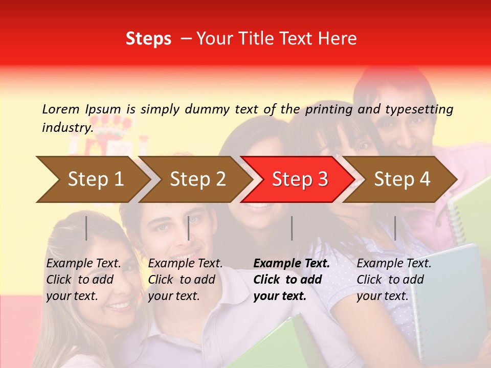 Uni Lifestyle Books PowerPoint Template
