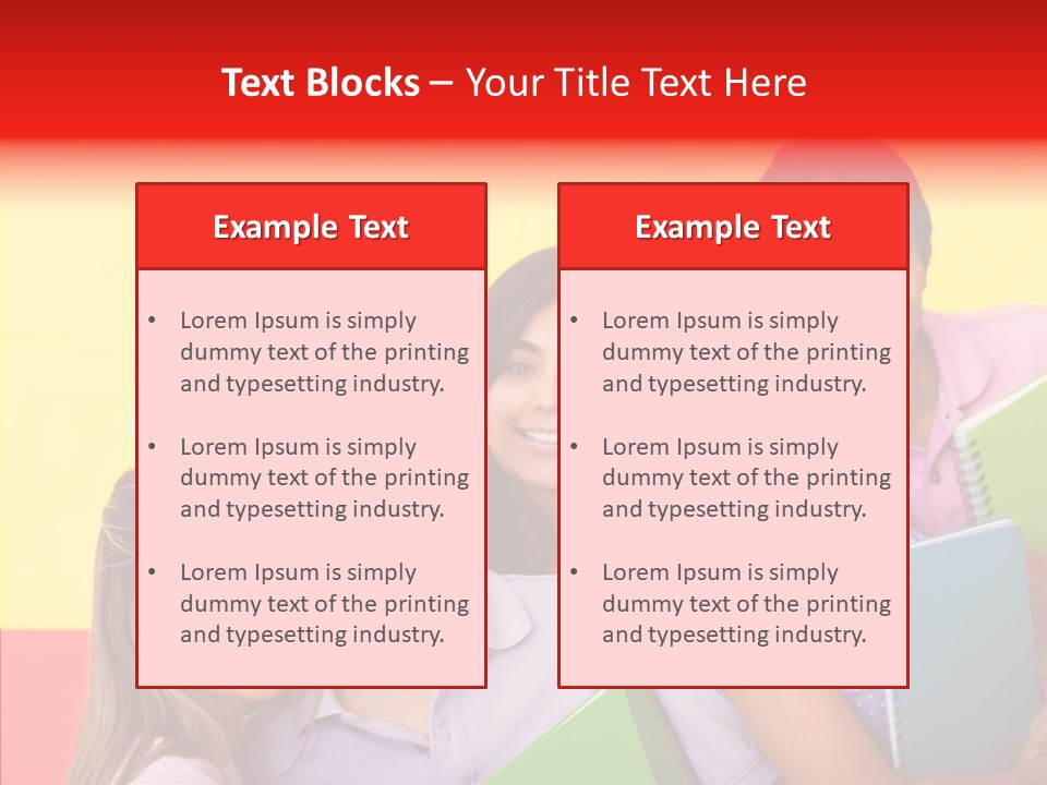 Uni Lifestyle Books PowerPoint Template