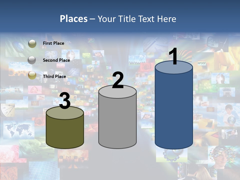 Technology Photography Display PowerPoint Template
