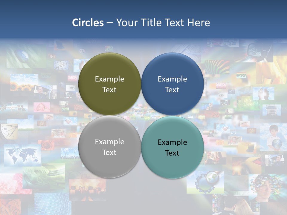Technology Photography Display PowerPoint Template