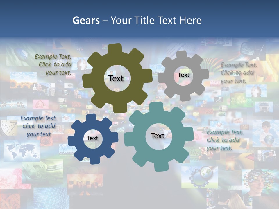 Technology Photography Display PowerPoint Template