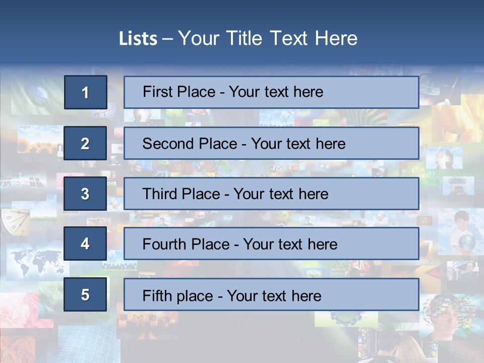 Technology Photography Display PowerPoint Template