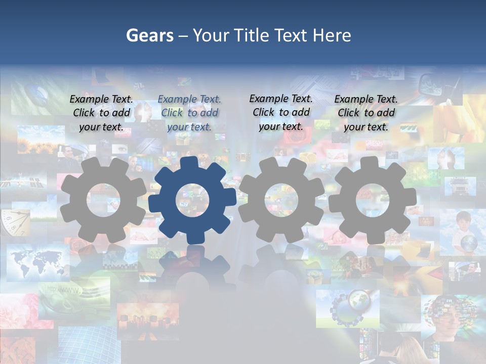 Technology Photography Display PowerPoint Template