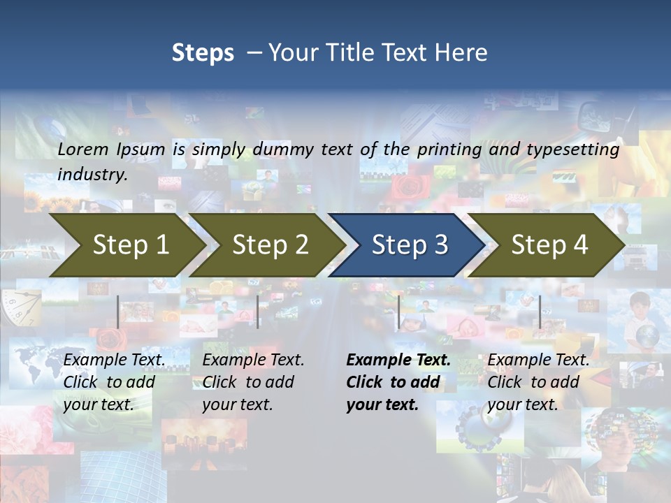 Technology Photography Display PowerPoint Template