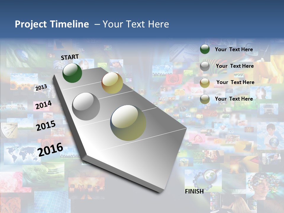 Technology Photography Display PowerPoint Template
