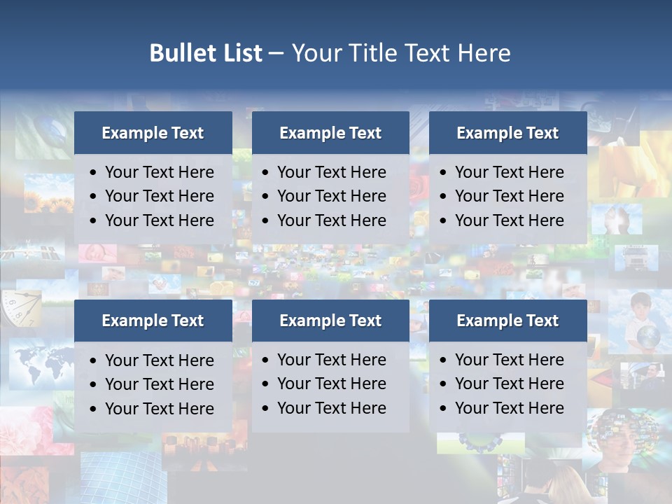 Technology Photography Display PowerPoint Template
