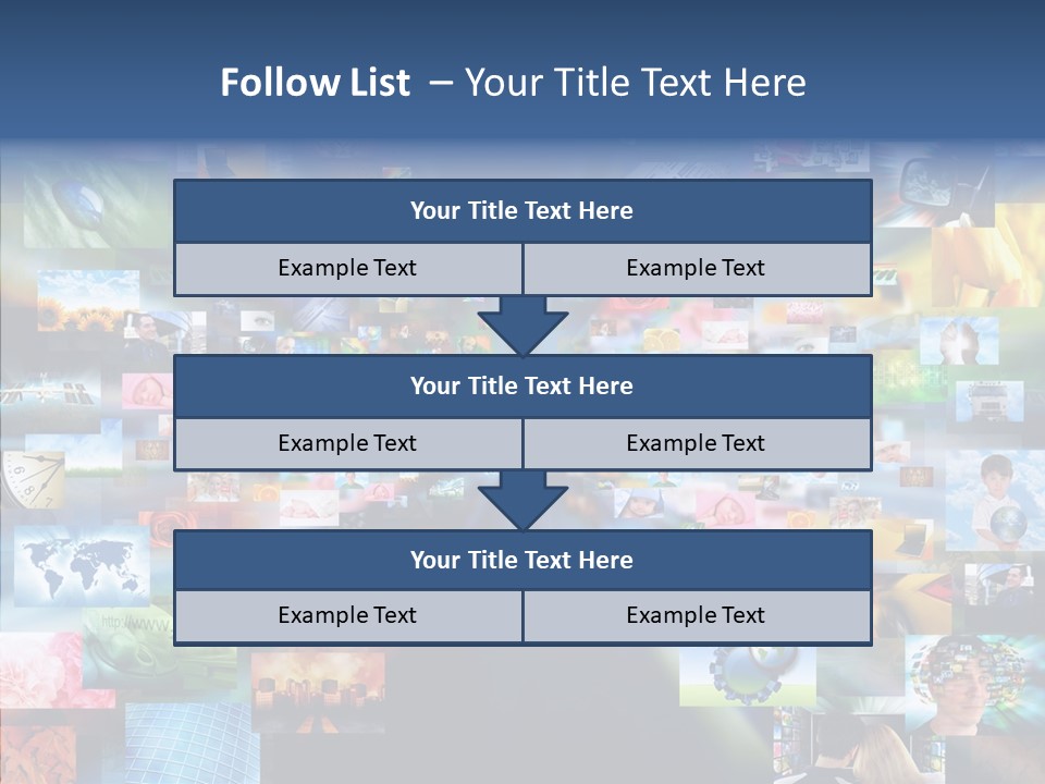 Technology Photography Display PowerPoint Template