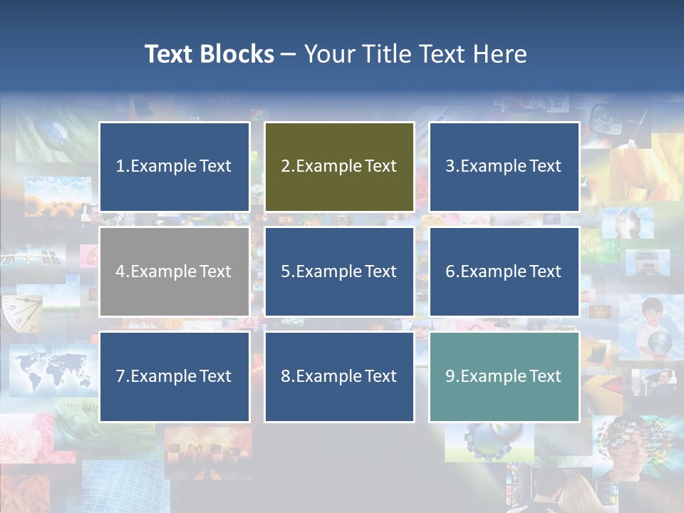 Technology Photography Display PowerPoint Template