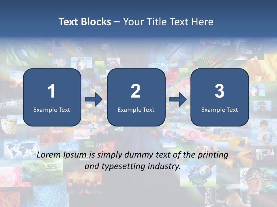 Technology Photography Display PowerPoint Template