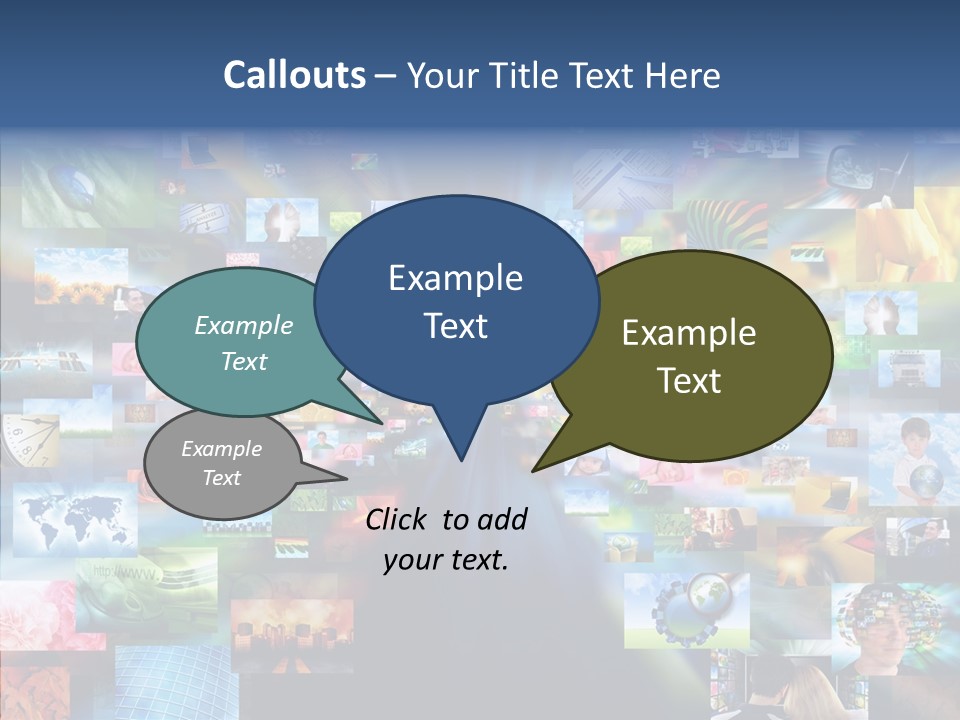 Technology Photography Display PowerPoint Template
