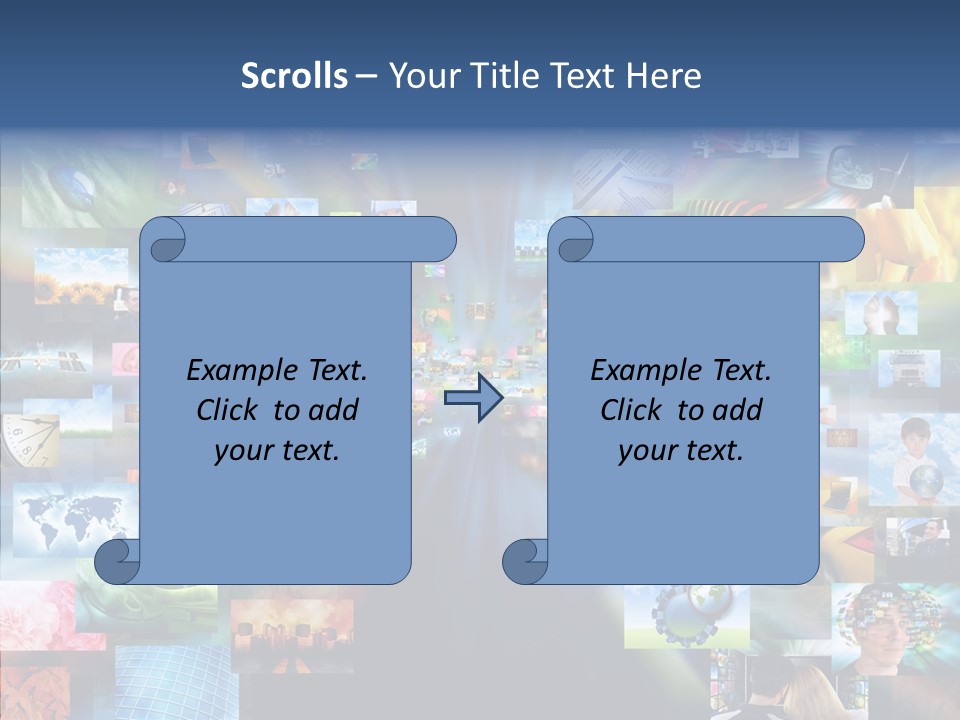 Technology Photography Display PowerPoint Template