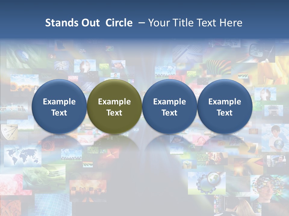 Technology Photography Display PowerPoint Template