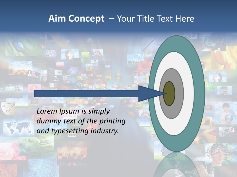 Technology Photography Display PowerPoint Template