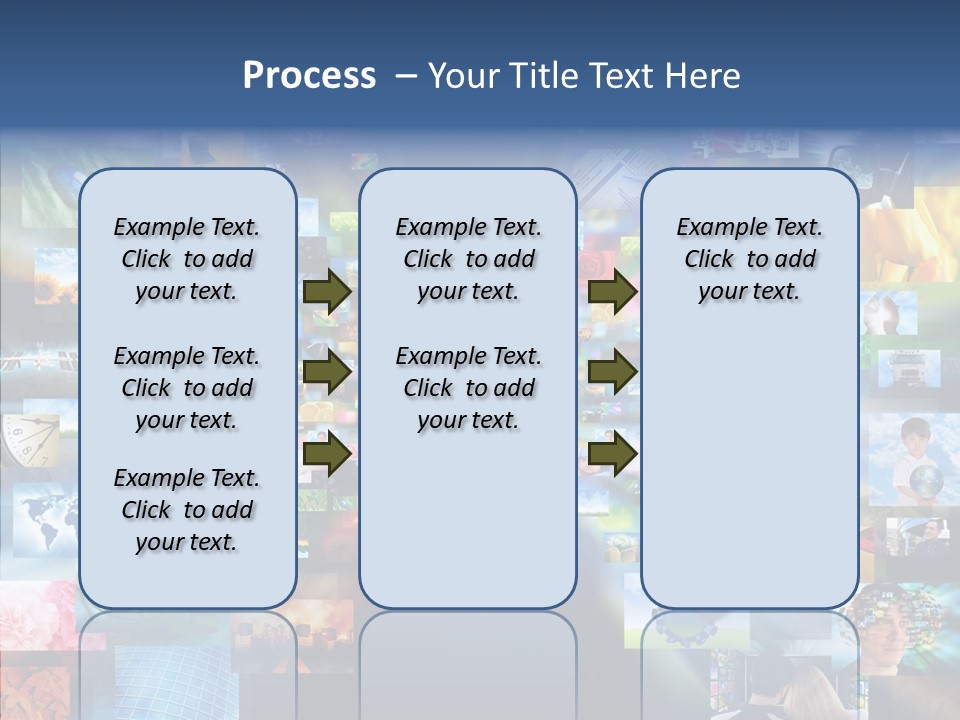 Technology Photography Display PowerPoint Template
