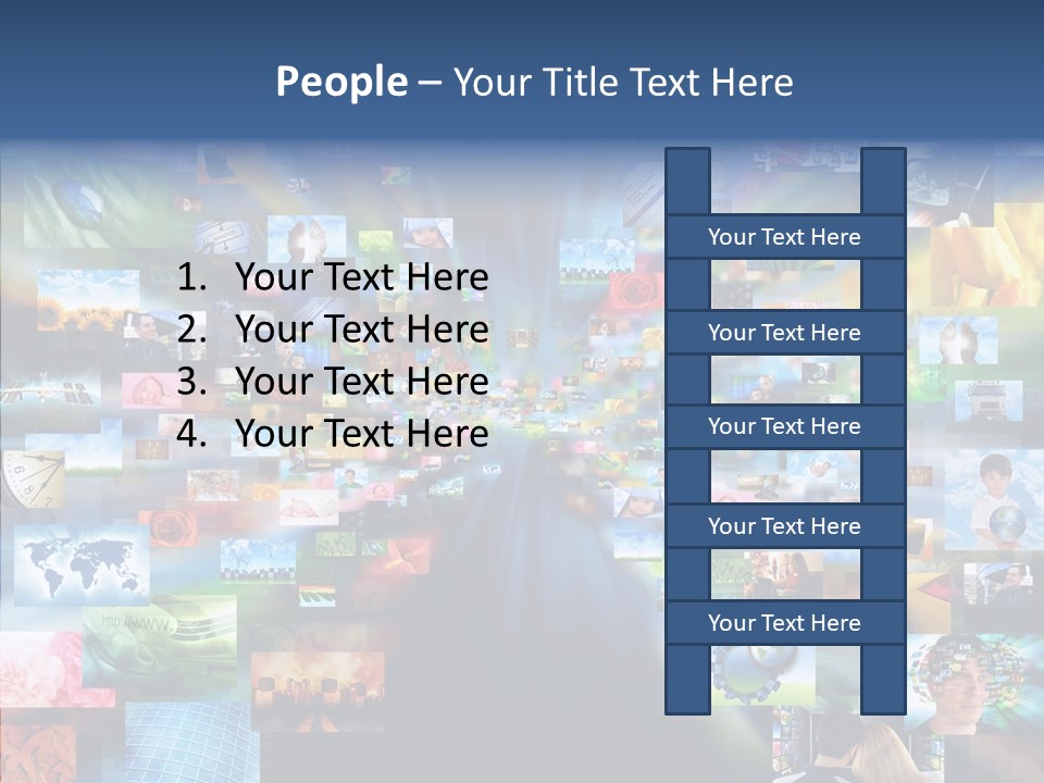 Technology Photography Display PowerPoint Template